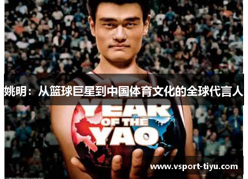 姚明：从篮球巨星到中国体育文化的全球代言人